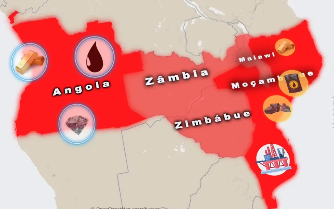 Angola e Moçambique não se tornaram um único país