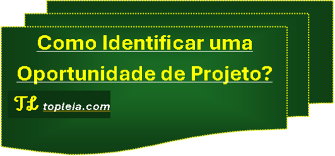 Como Identificar uma Oportunidade de Projeto?